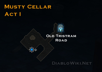 Musty Cellar Map