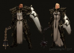 Male and female Crusader